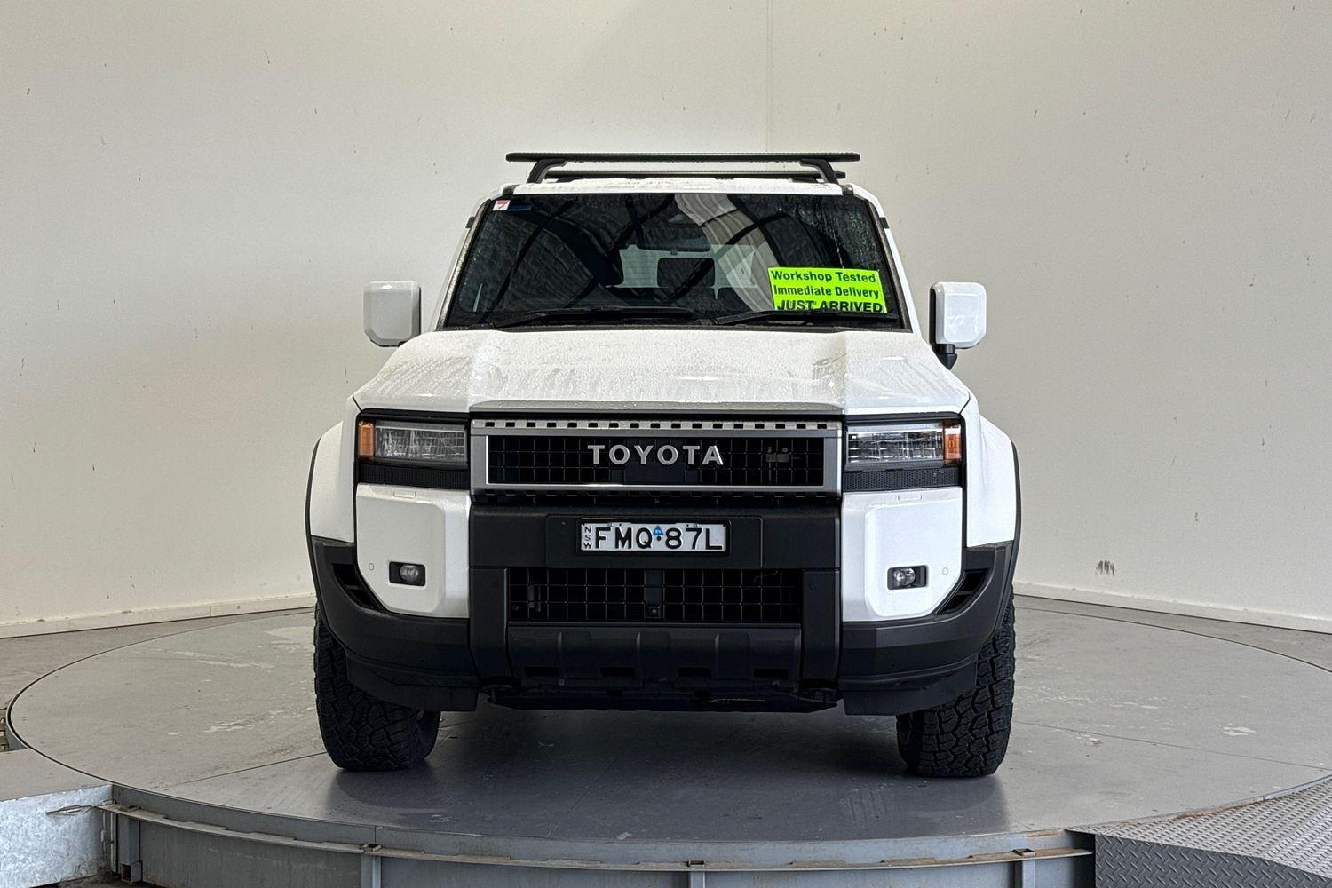2024 Toyota Landcruiser Prado GX in White