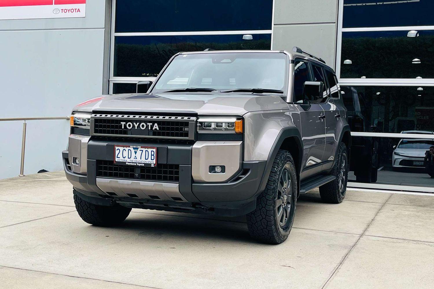 2025 Toyota Landcruiser Prado Altitude in Bronze