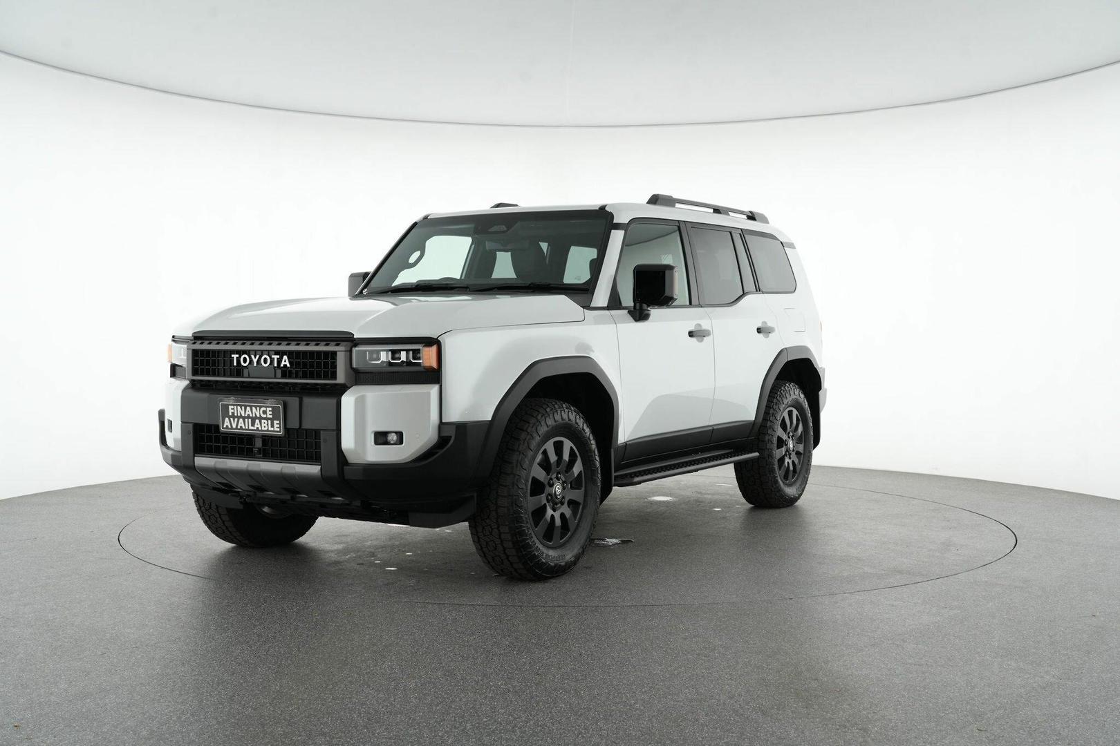 2025 Toyota Landcruiser Prado Altitude in White