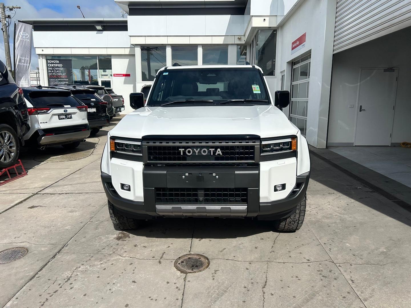 2026 Toyota Landcruiser Prado Altitude in White