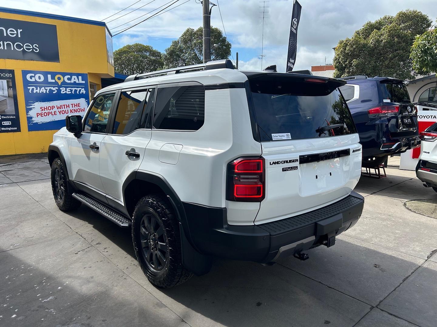 2026 Toyota Landcruiser Prado Altitude in White