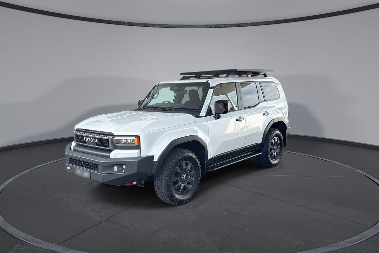2024 Toyota Landcruiser Prado Altitude in White
