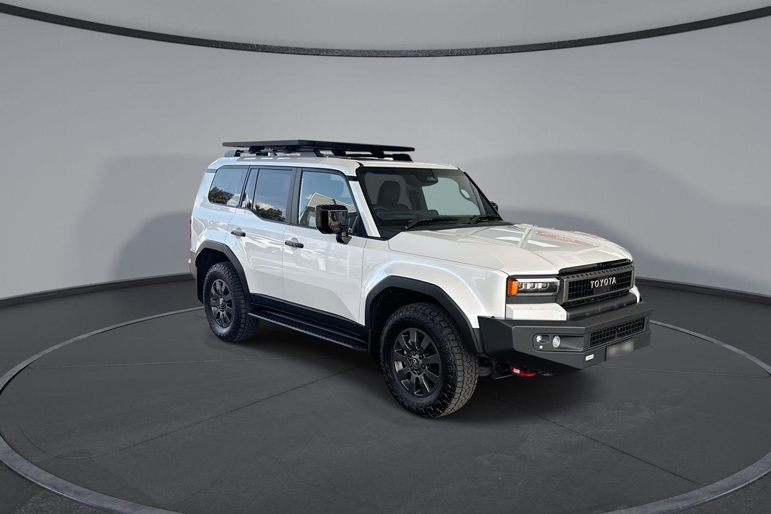 2024 Toyota Landcruiser Prado Altitude in White