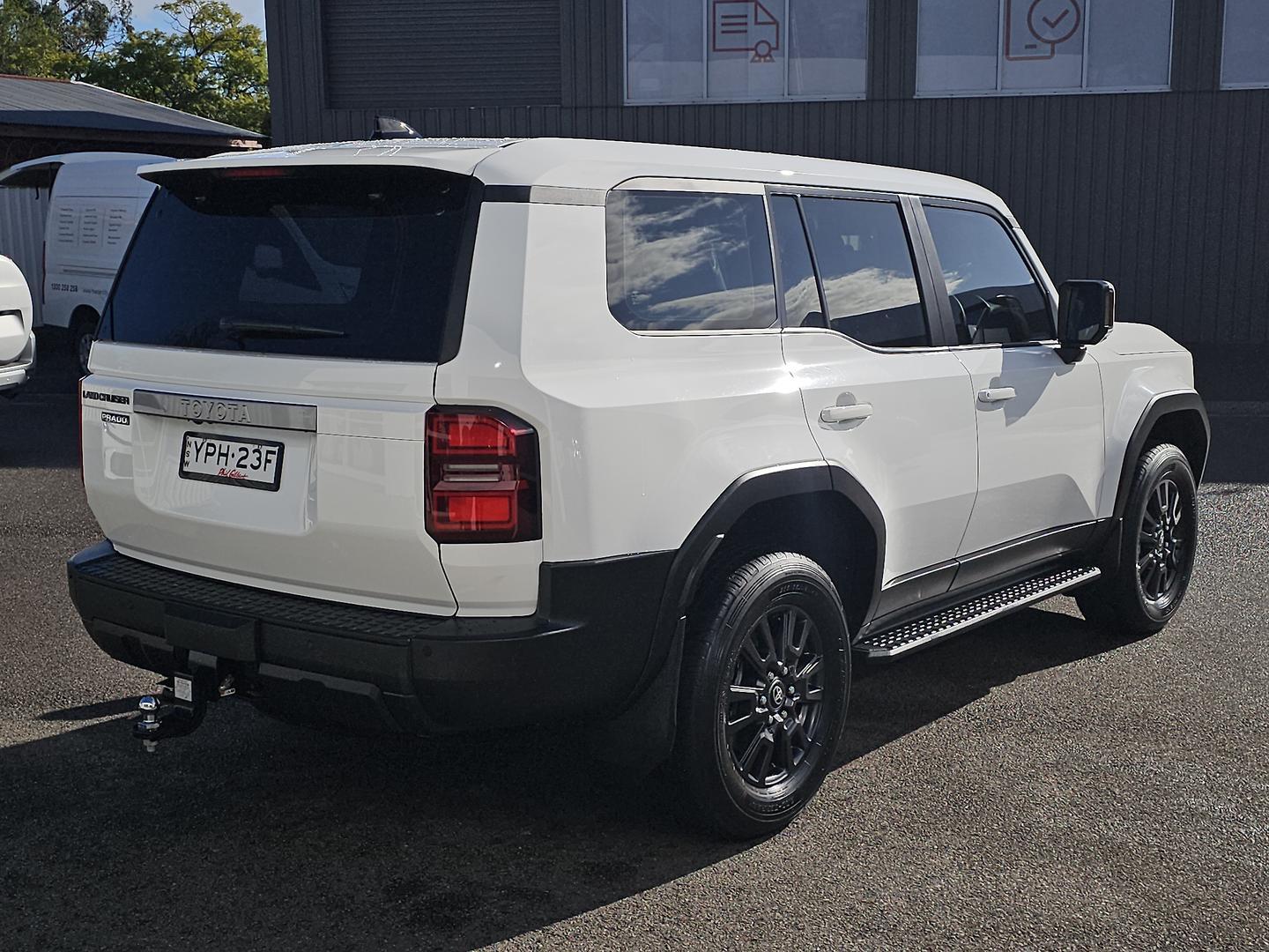 2024 Toyota Landcruiser Prado GX in White