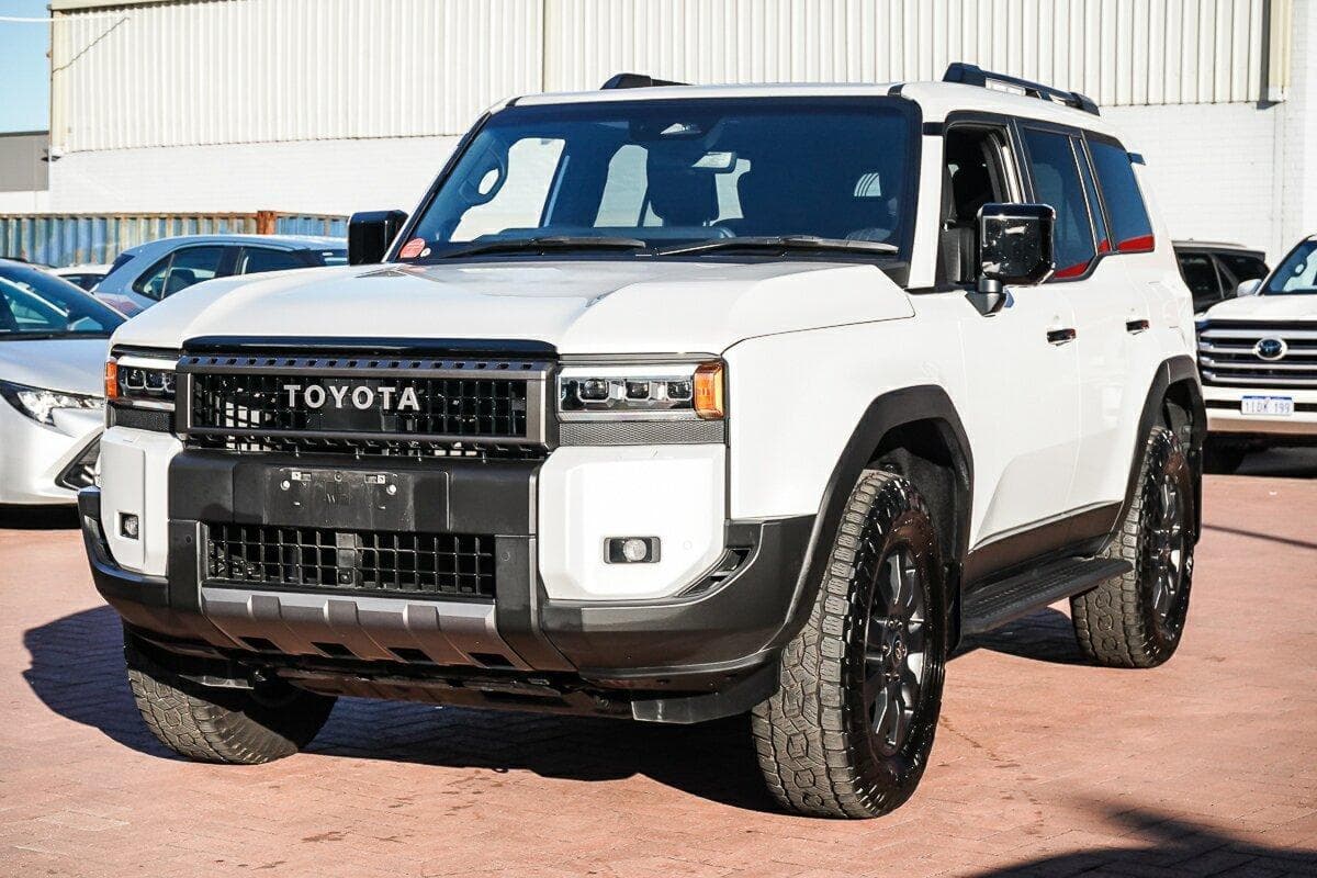 2025 Toyota Landcruiser Prado Altitude in White