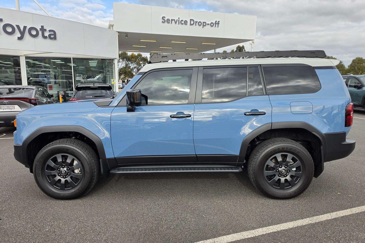 2024 Toyota Landcruiser Prado Altitude in Two Tone