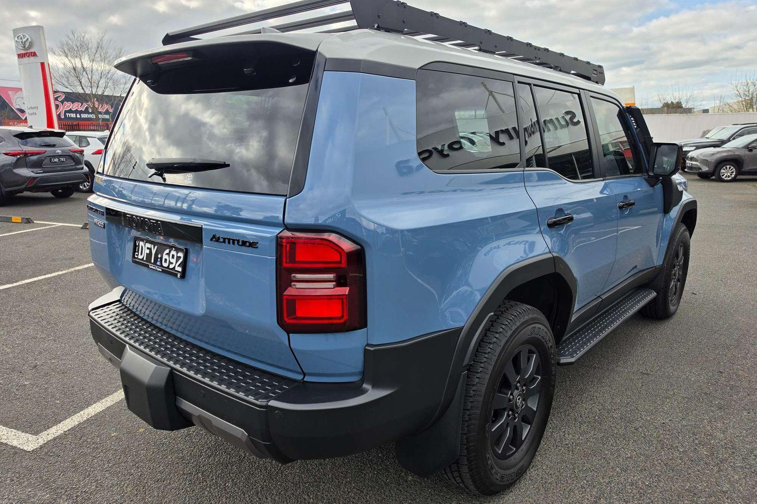 2024 Toyota Landcruiser Prado Altitude in Two Tone