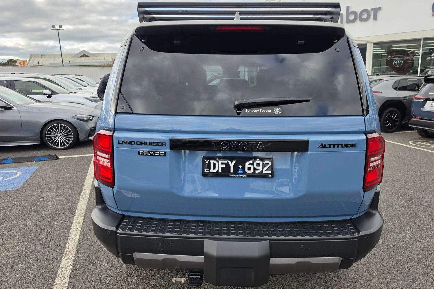 2024 Toyota Landcruiser Prado Altitude in Two Tone