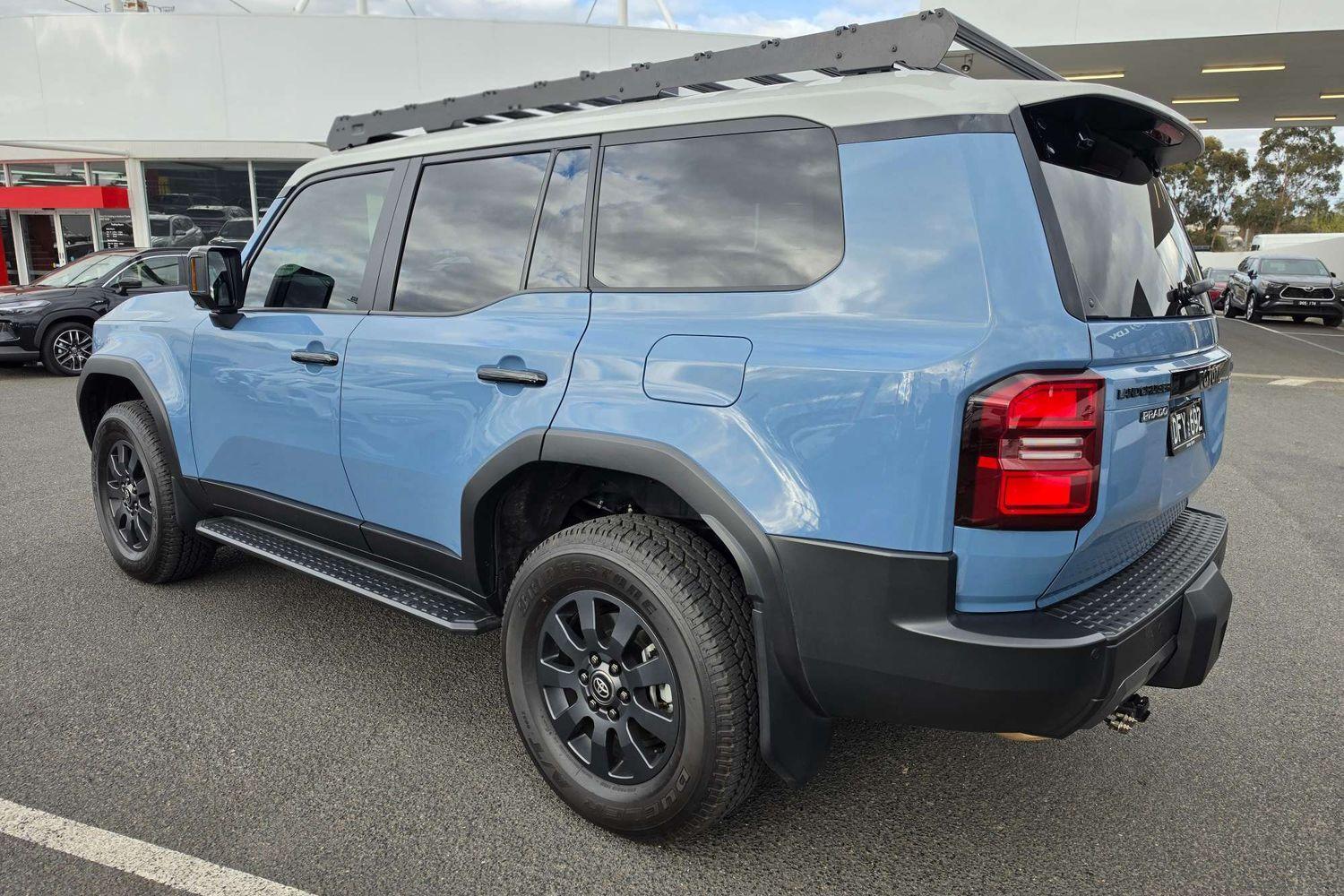 2024 Toyota Landcruiser Prado Altitude in Two Tone