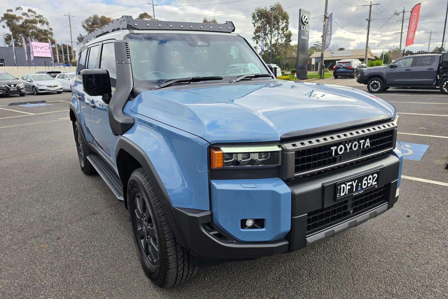 2024 Toyota Landcruiser Prado Altitude in Two Tone