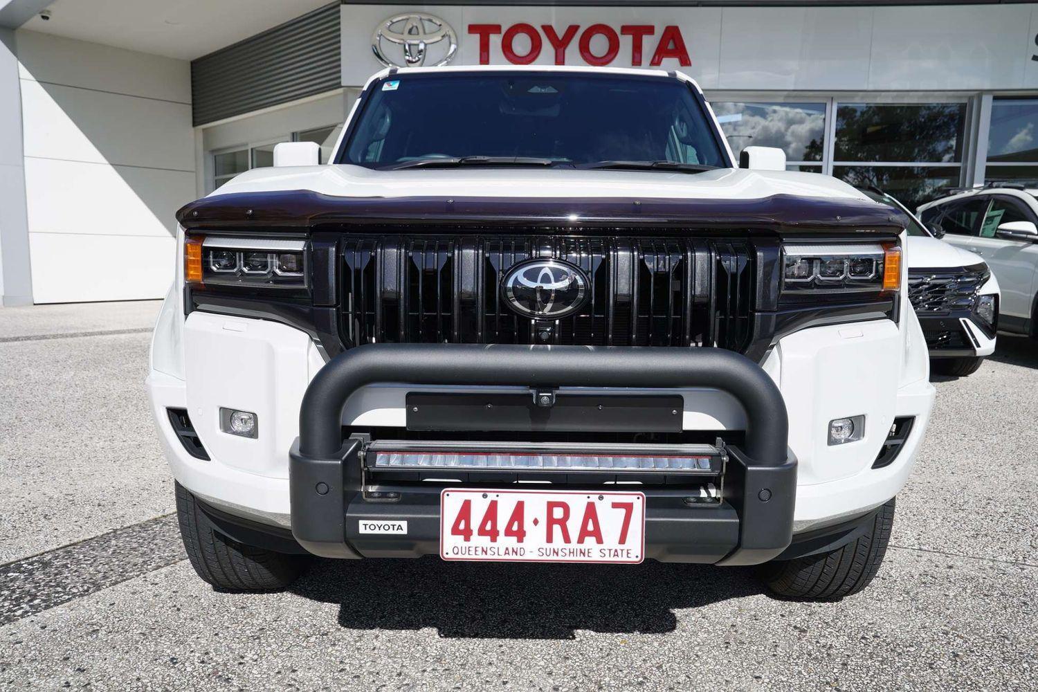 2024 Toyota Landcruiser Prado VX in White