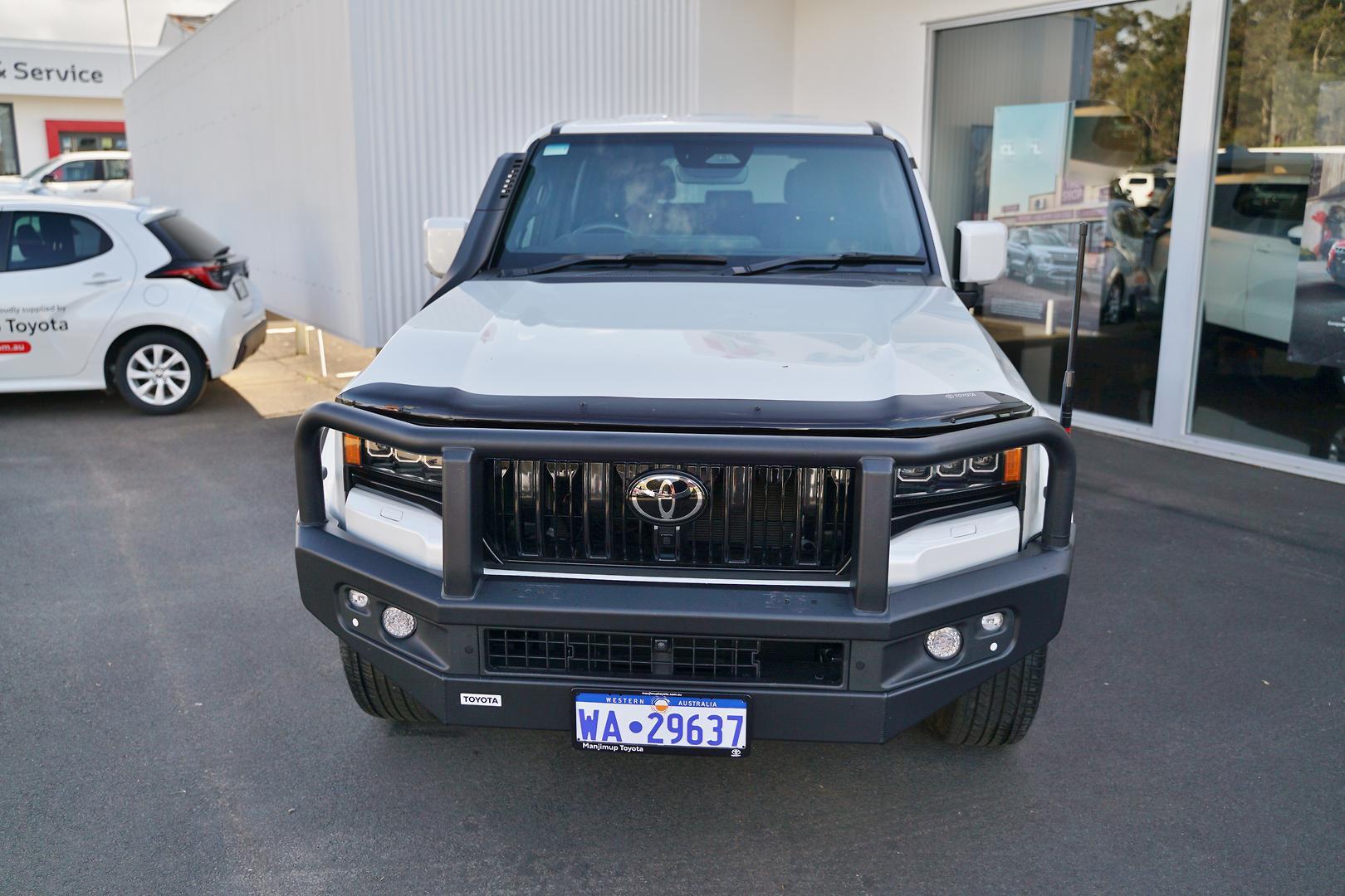 2024 Toyota Landcruiser Prado VX in White