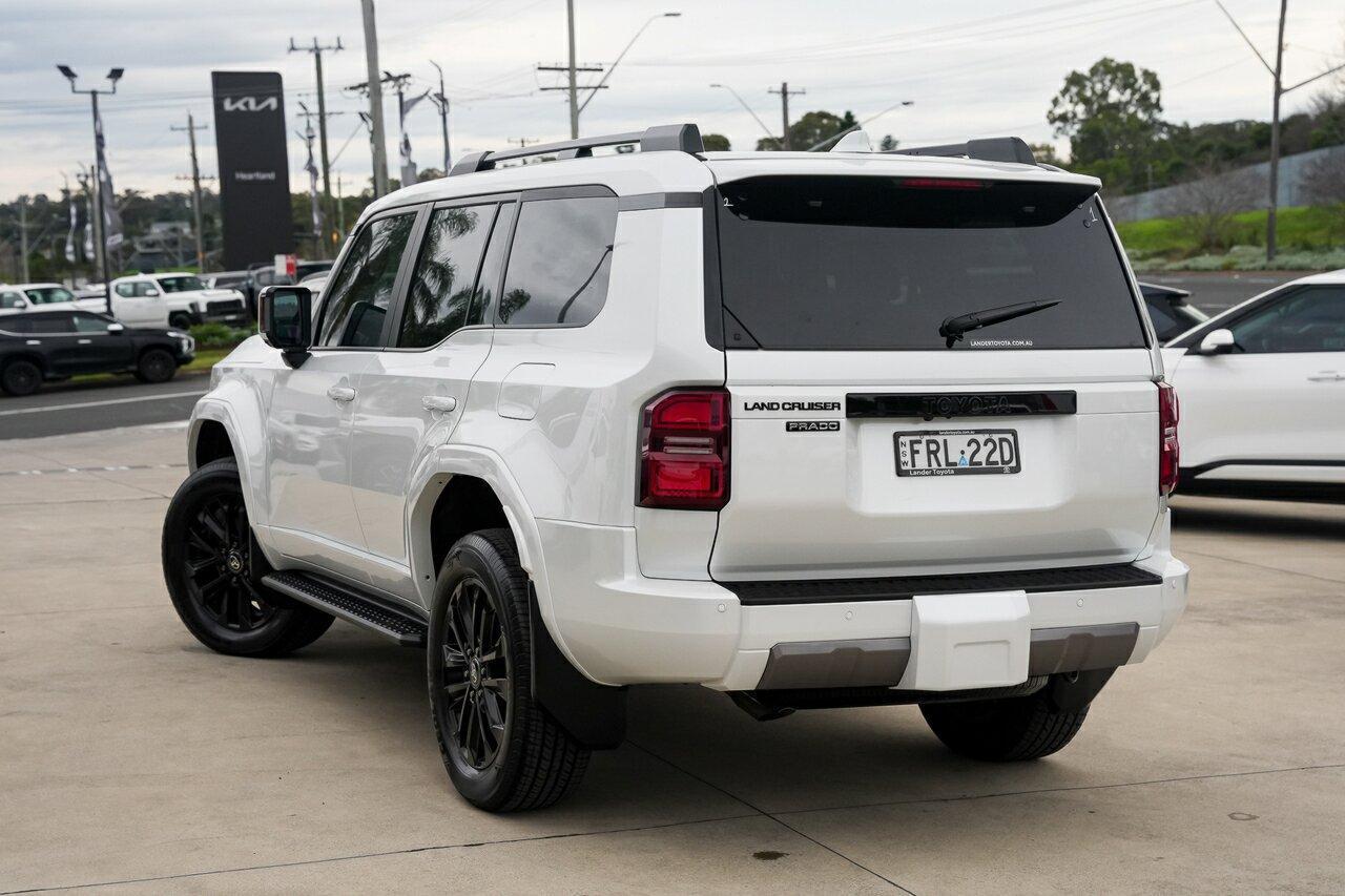 2025 Toyota Landcruiser Prado VX in White