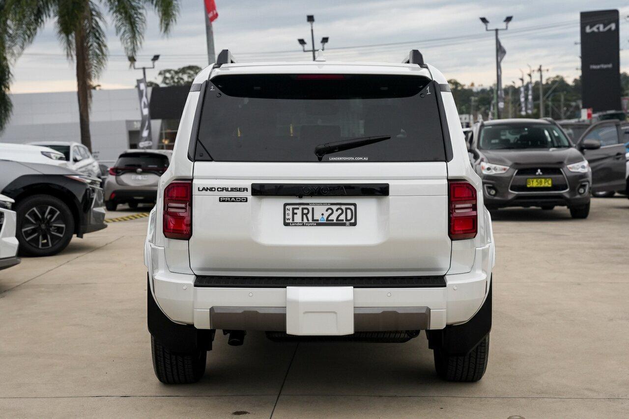 2025 Toyota Landcruiser Prado VX in White