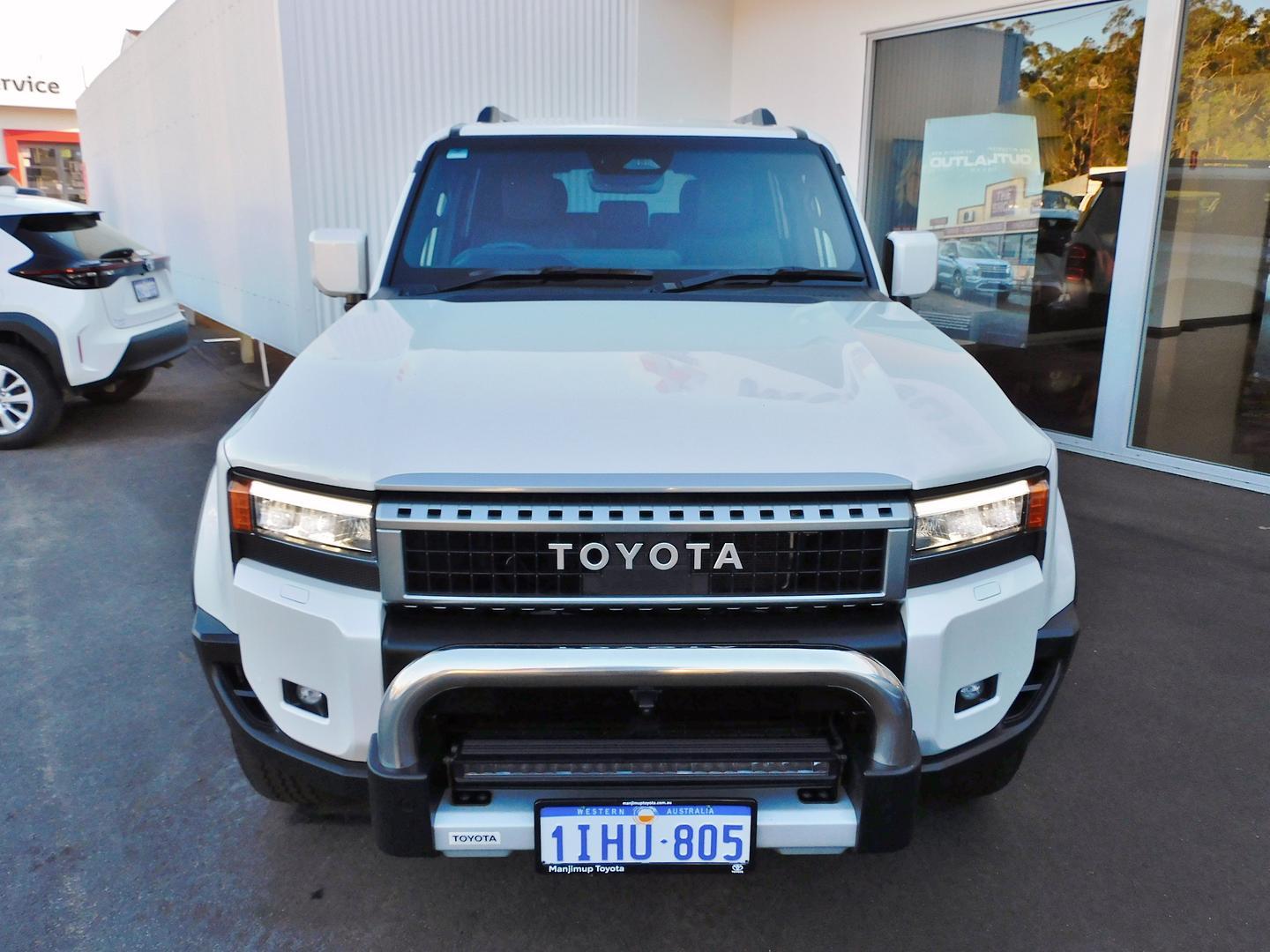 2024 Toyota Landcruiser Prado GXL in White
