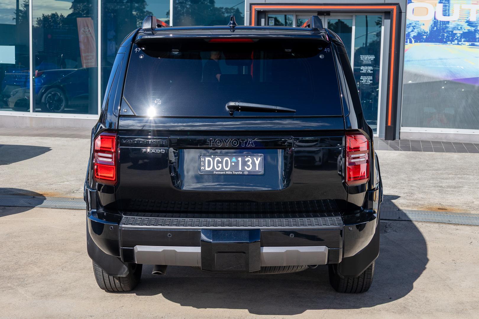 2024 Toyota Landcruiser Prado VX in Black