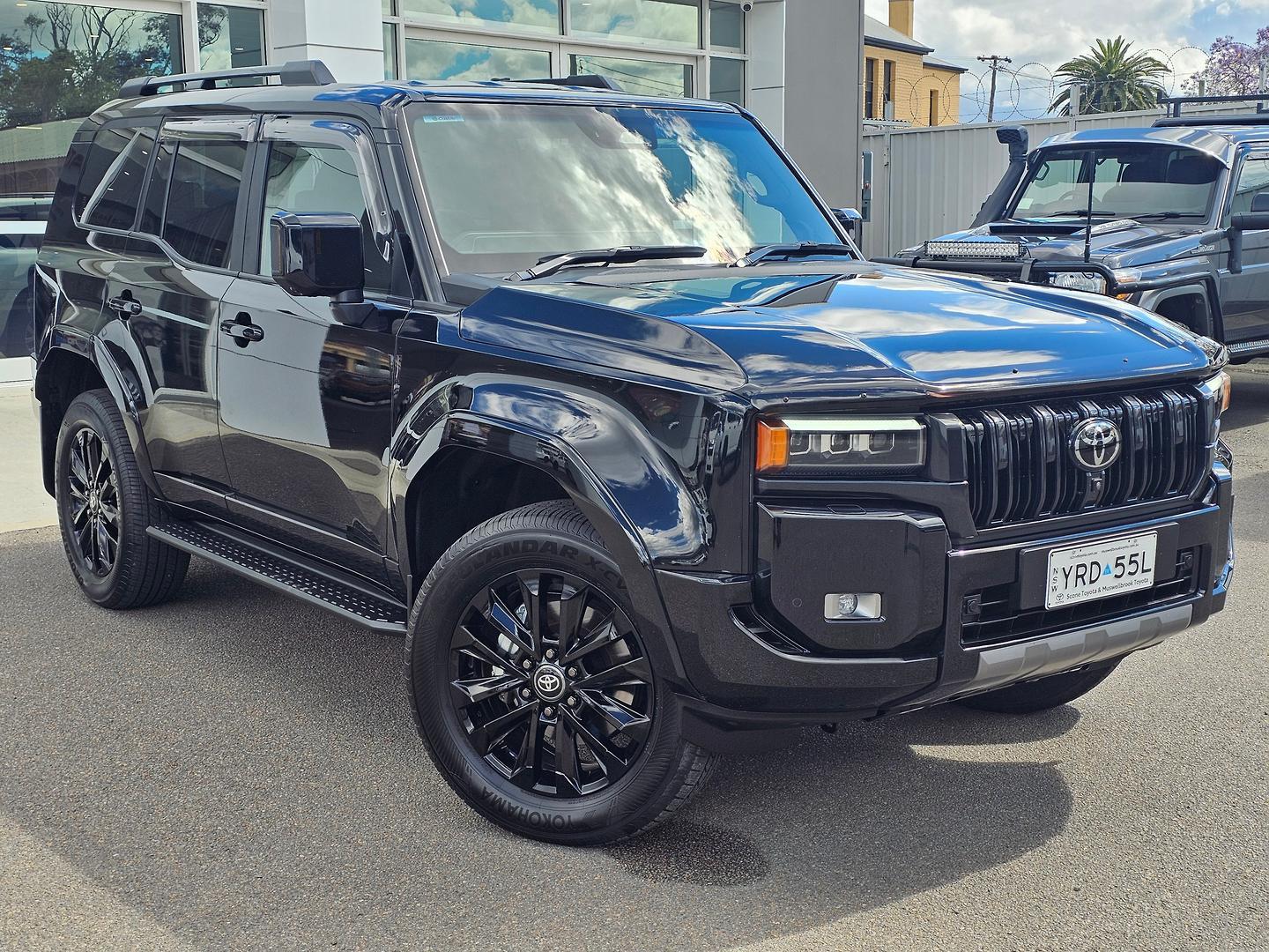 2024 Toyota Landcruiser Prado VX in Black