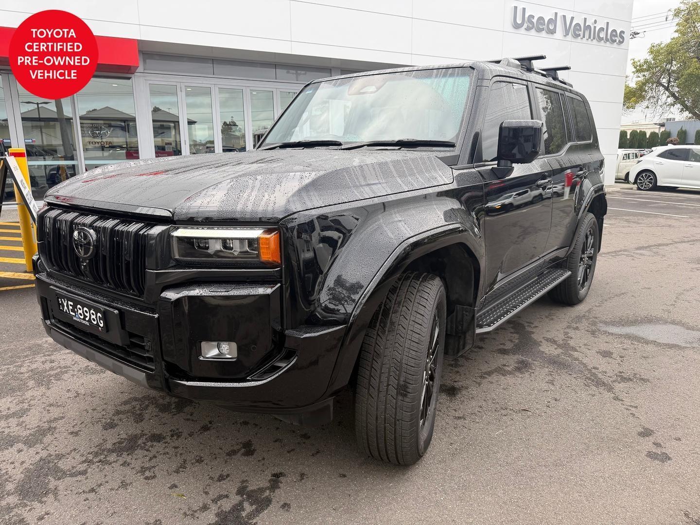 2024 Toyota Landcruiser Prado Kakadu in Black