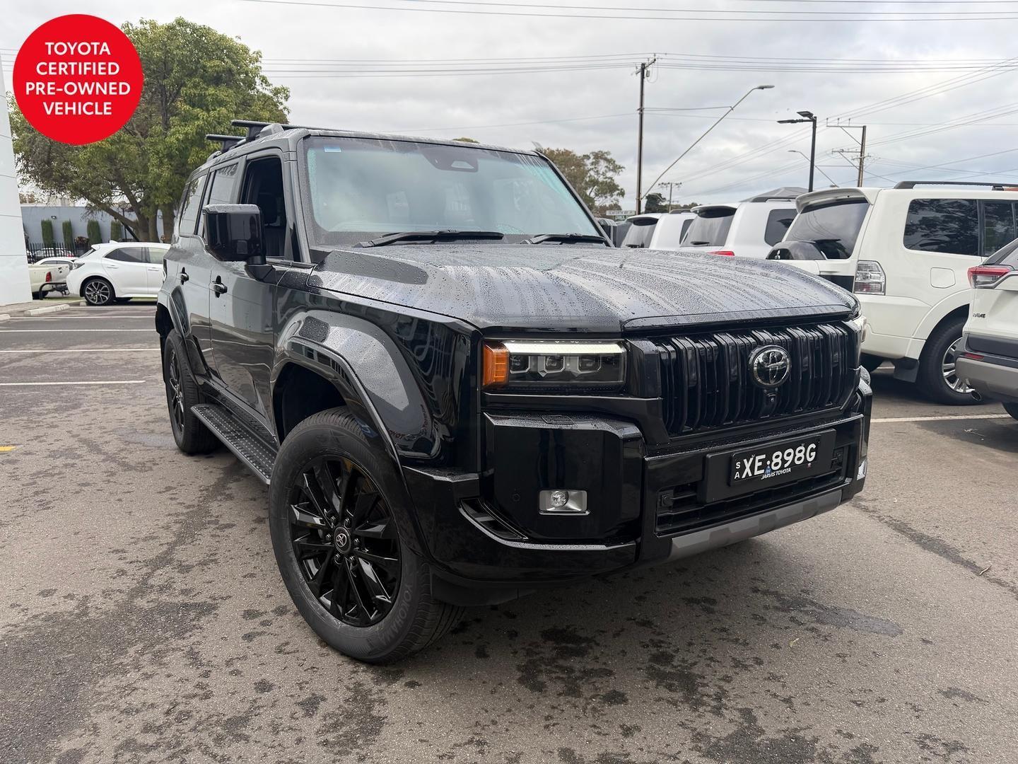 2024 Toyota Landcruiser Prado Kakadu in Black