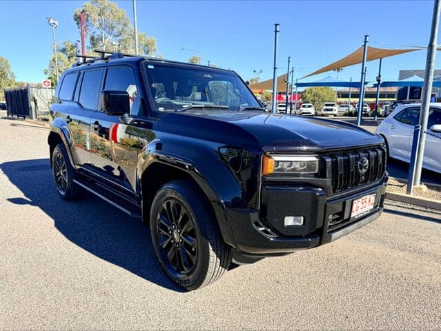 2025 Toyota Landcruiser Prado Kakadu in Black