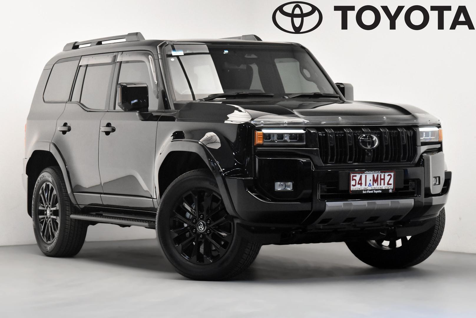 2025 Toyota Landcruiser Prado Kakadu in Black