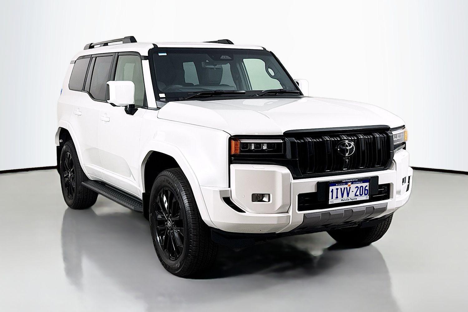 2024 Toyota Landcruiser Prado Kakadu in White