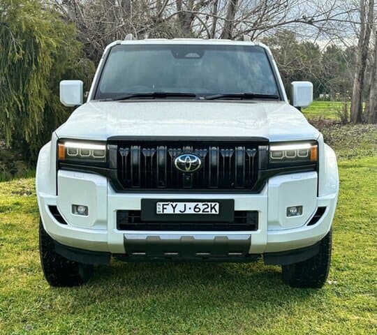 2024 Toyota Landcruiser Prado VX in White
