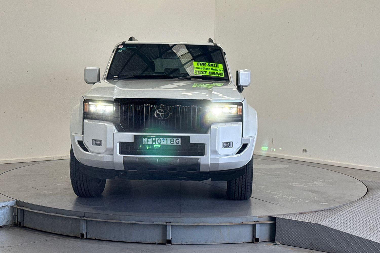 2024 Toyota Landcruiser Prado VX in White