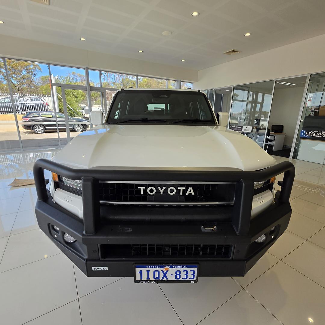 2024 Toyota Landcruiser Prado GXL in White