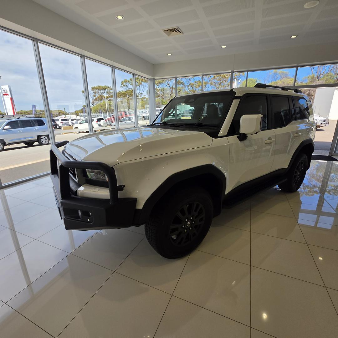 2024 Toyota Landcruiser Prado GXL in White