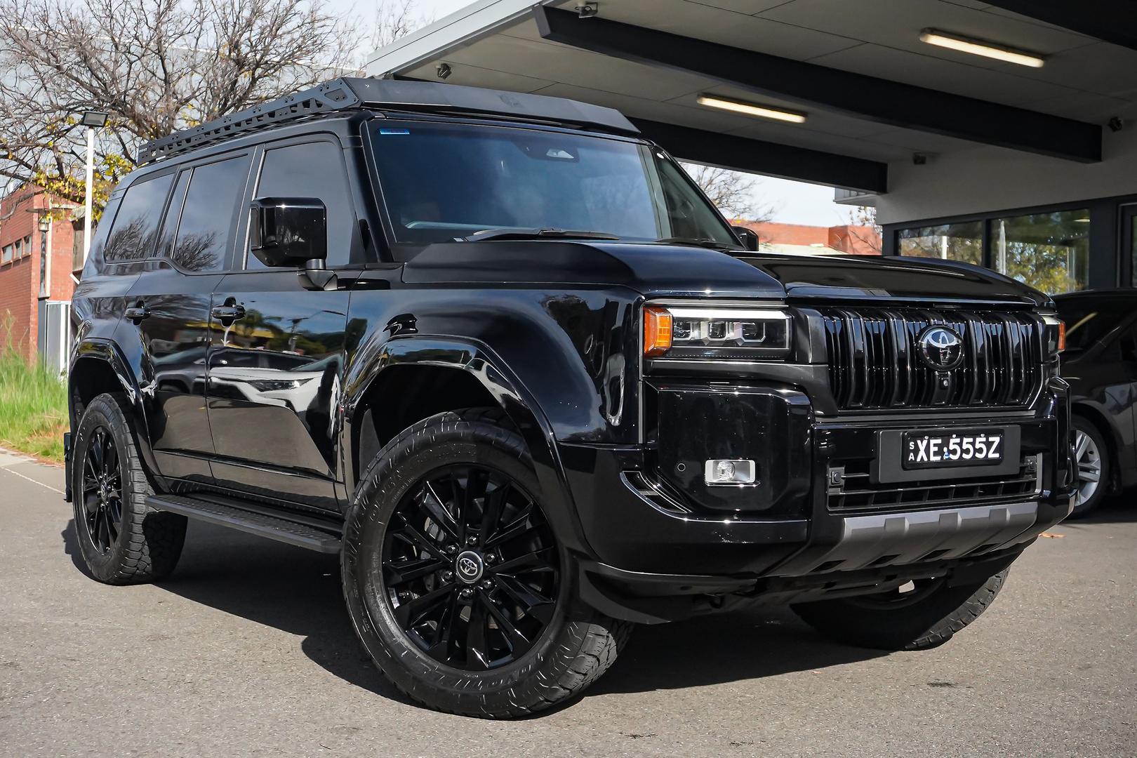 2024 Toyota Landcruiser Prado VX in Black