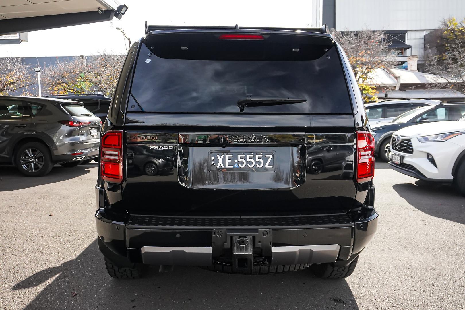 2024 Toyota Landcruiser Prado VX in Black