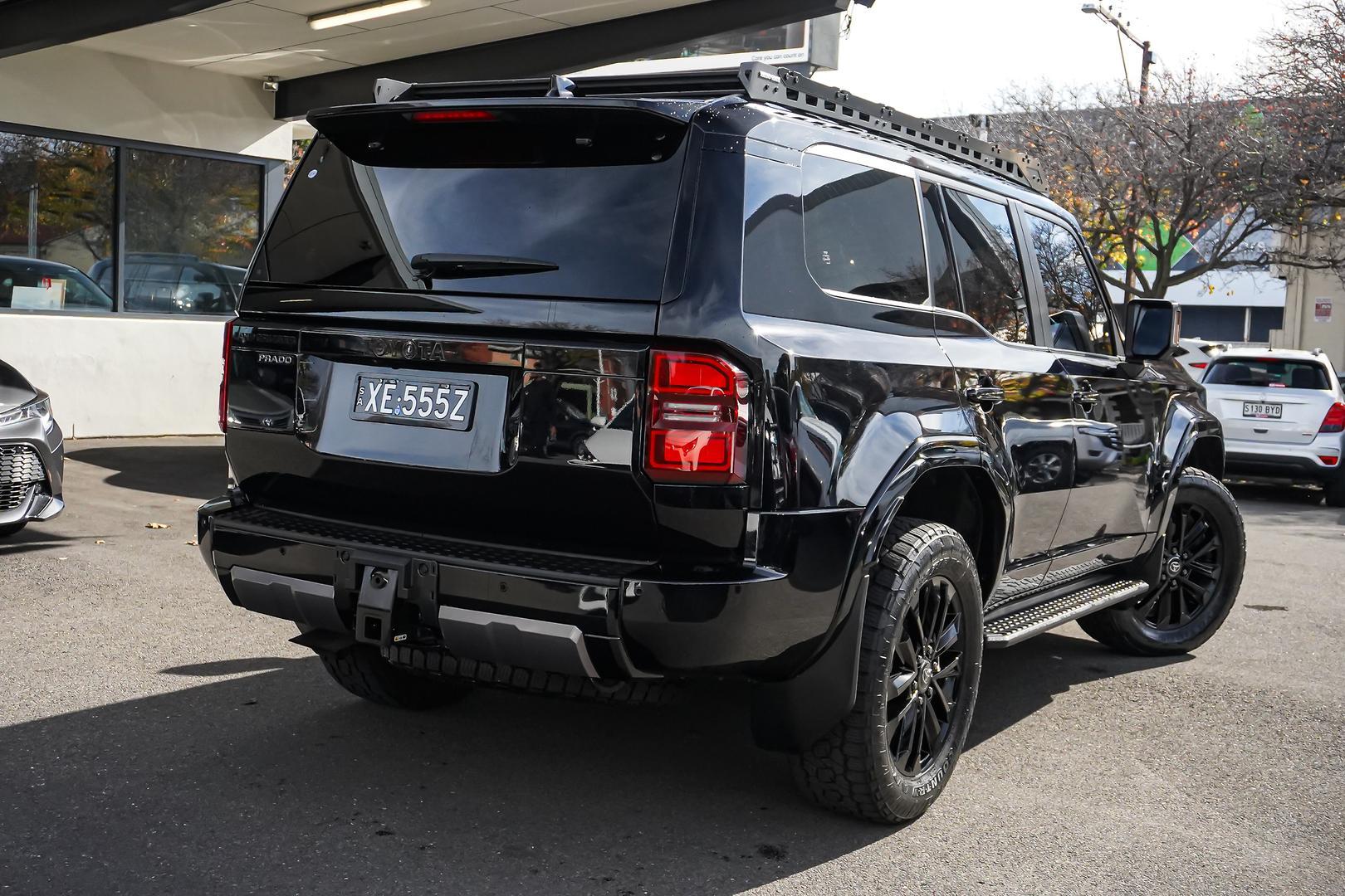 2024 Toyota Landcruiser Prado VX in Black