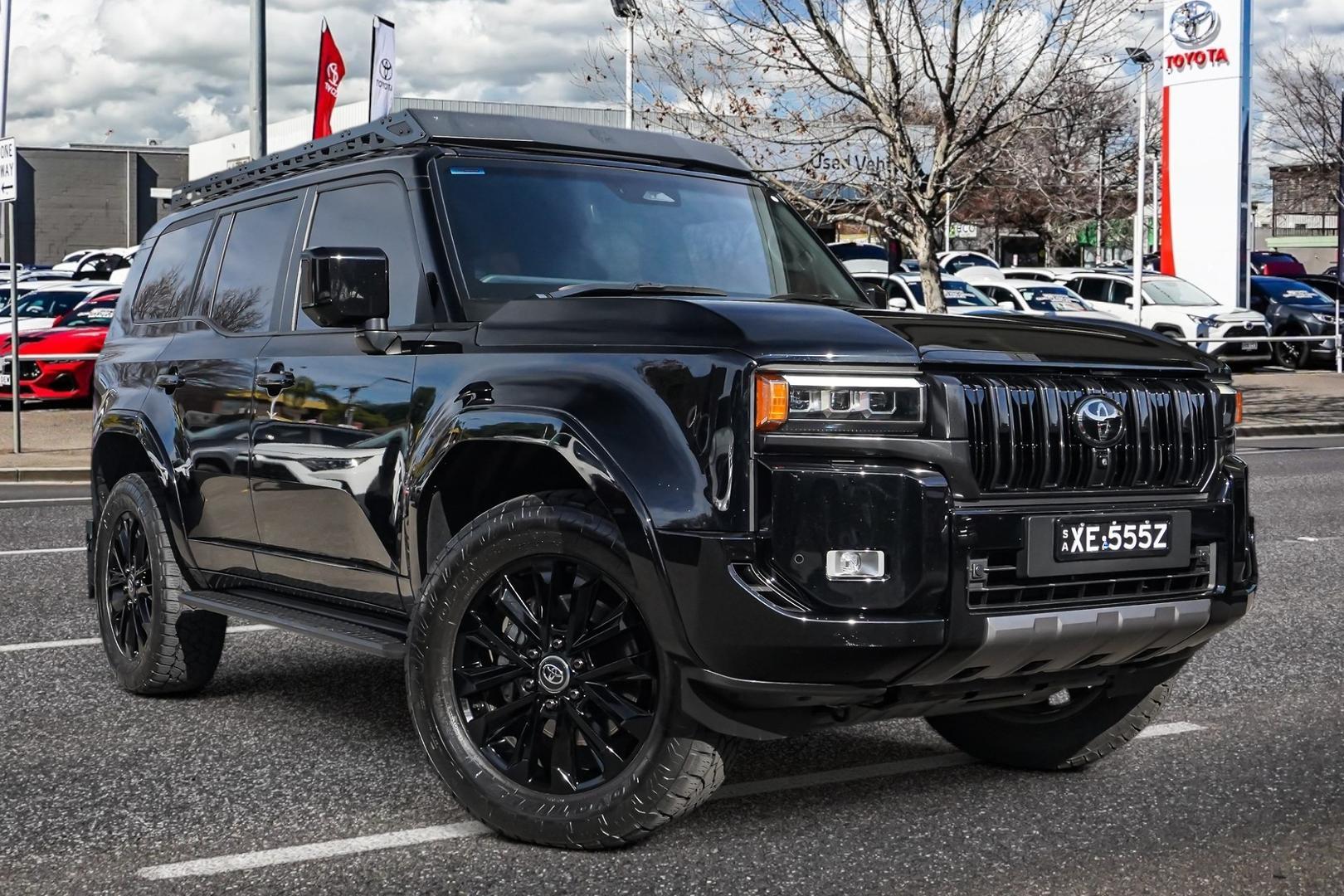 2024 Toyota Landcruiser Prado VX in Black