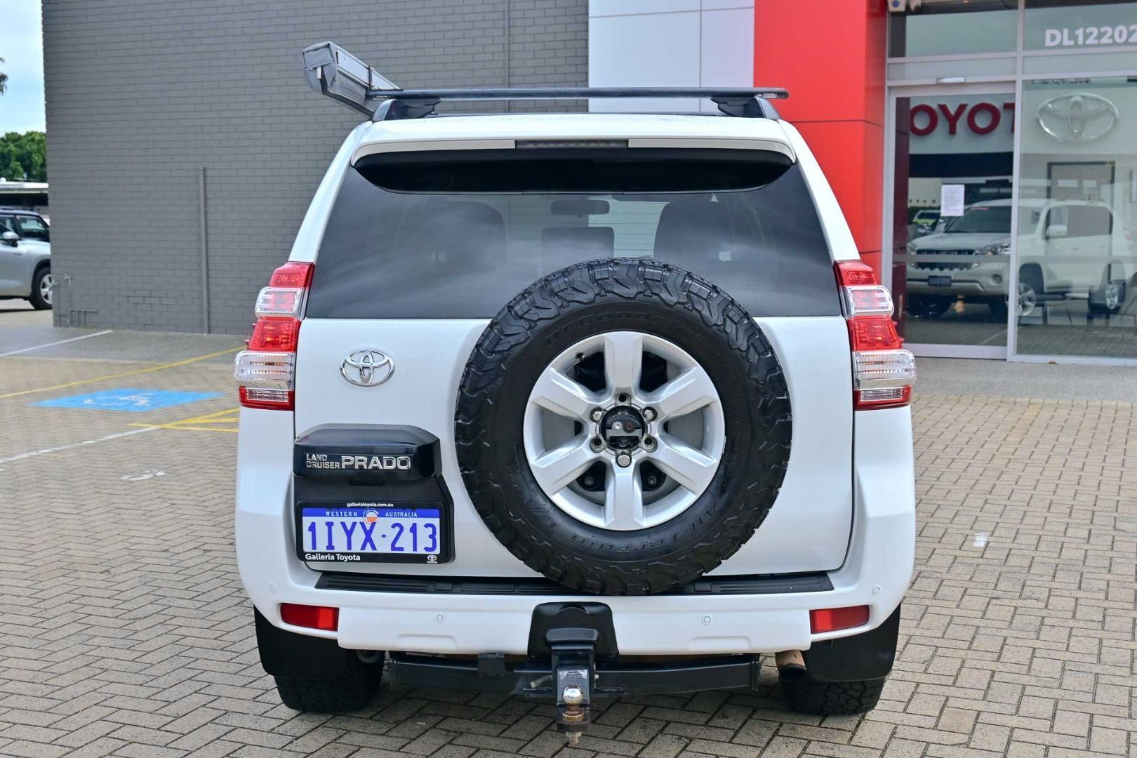 2014 Toyota Landcruiser Prado GXL in White
