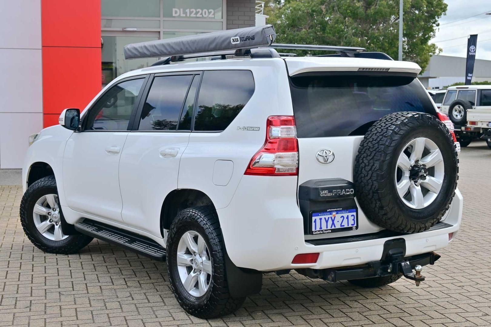 2014 Toyota Landcruiser Prado GXL in White