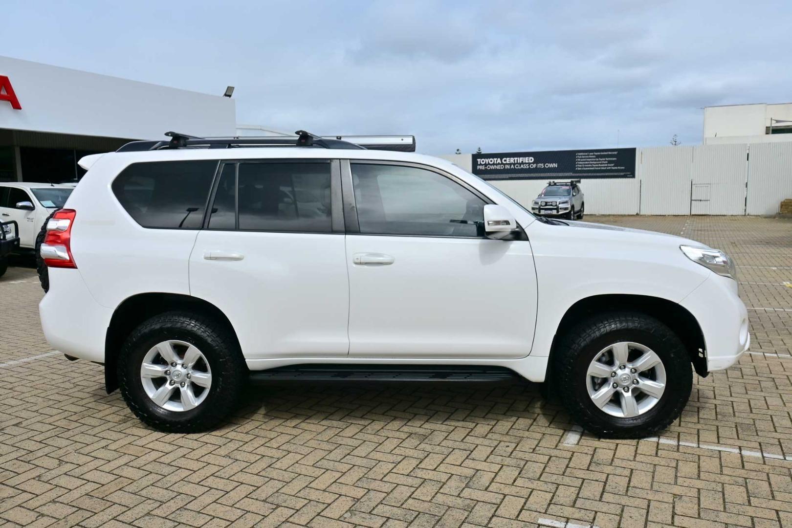 2014 Toyota Landcruiser Prado GXL in White