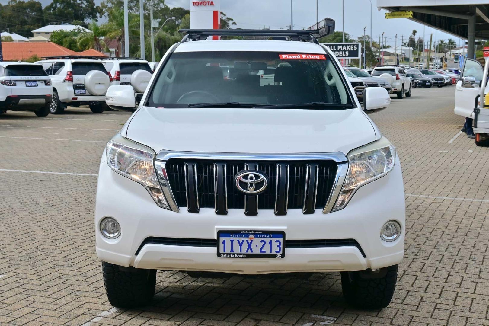 2014 Toyota Landcruiser Prado GXL in White