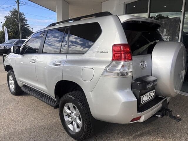 2012 Toyota Landcruiser Prado GXL in Silver