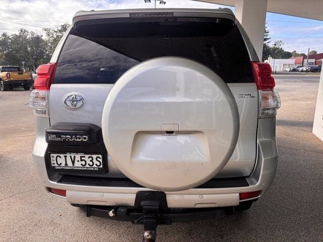 2012 Toyota Landcruiser Prado GXL in Silver