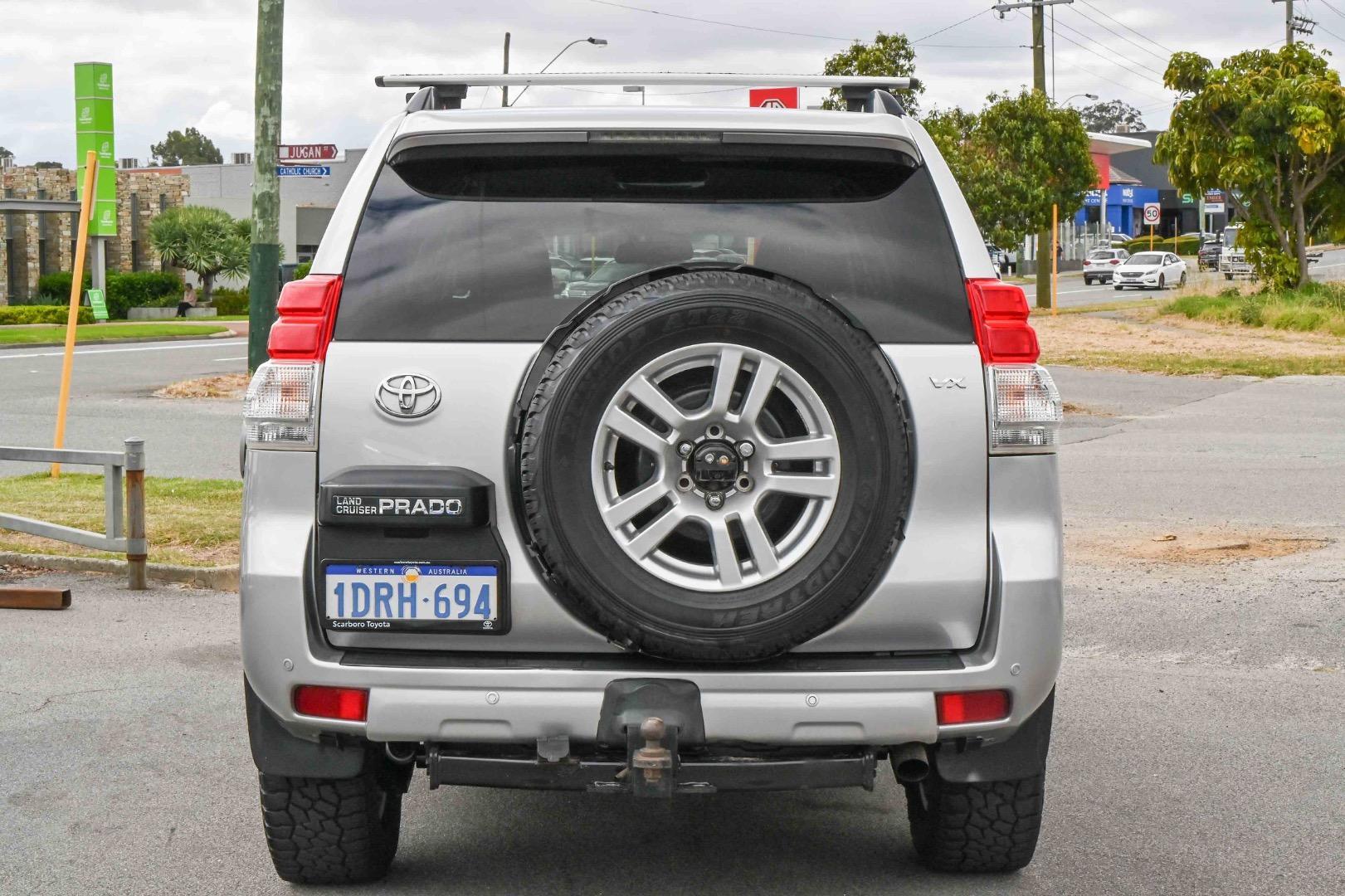 2011 Toyota Landcruiser Prado VX in Silver