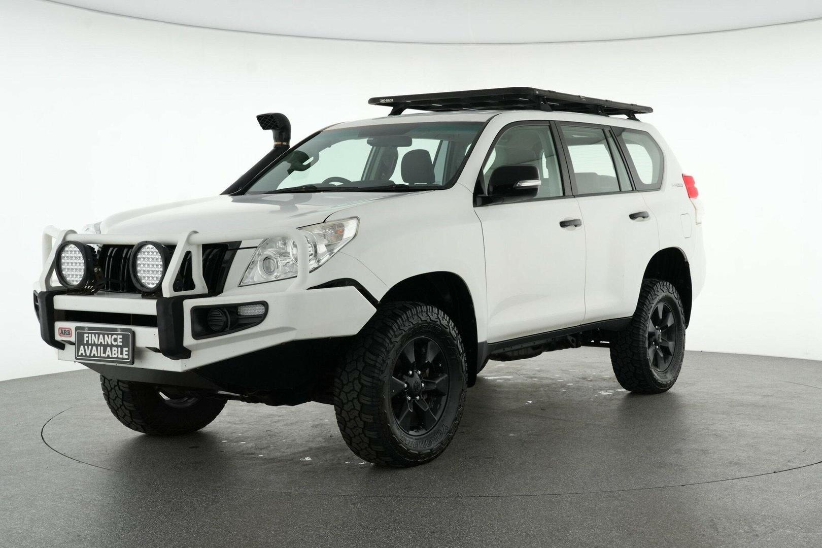 2010 Toyota Landcruiser Prado GX in White