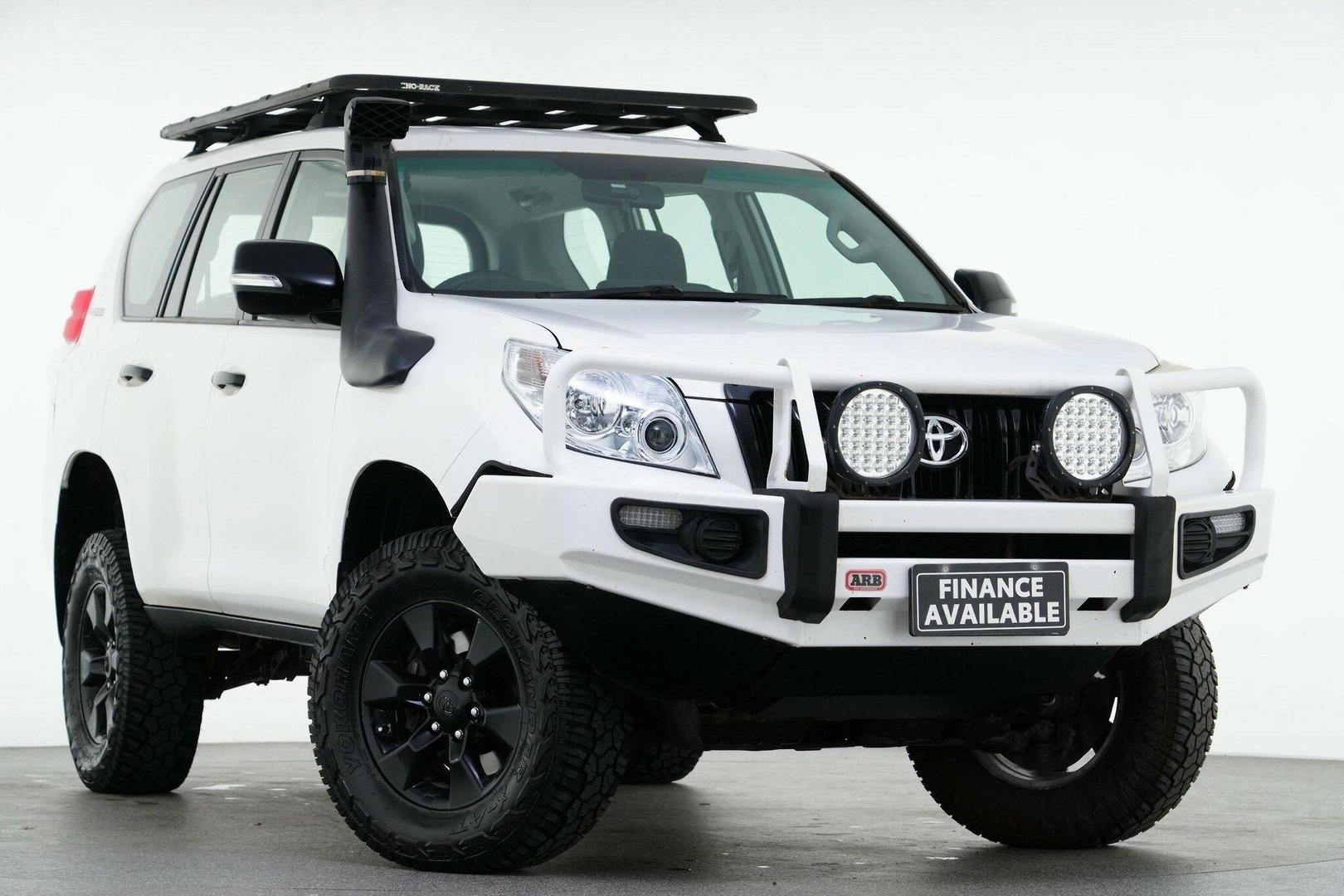 2010 Toyota Landcruiser Prado GX in White