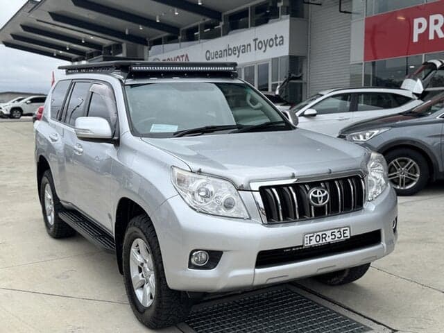 2013 Toyota Landcruiser Prado GXL in Silver