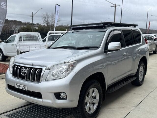 2013 Toyota Landcruiser Prado GXL in Silver