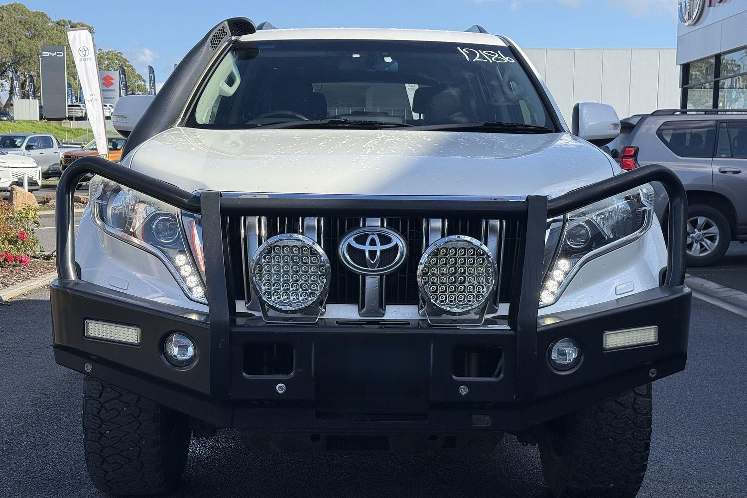 2014 Toyota Landcruiser Prado VX in White