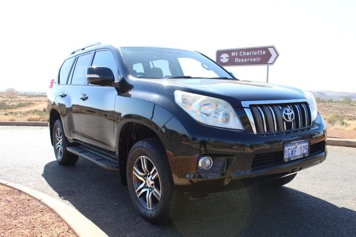 2012 Toyota Landcruiser Prado SE in Black