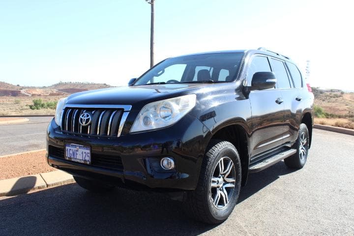 2012 Toyota Landcruiser Prado SE in Black