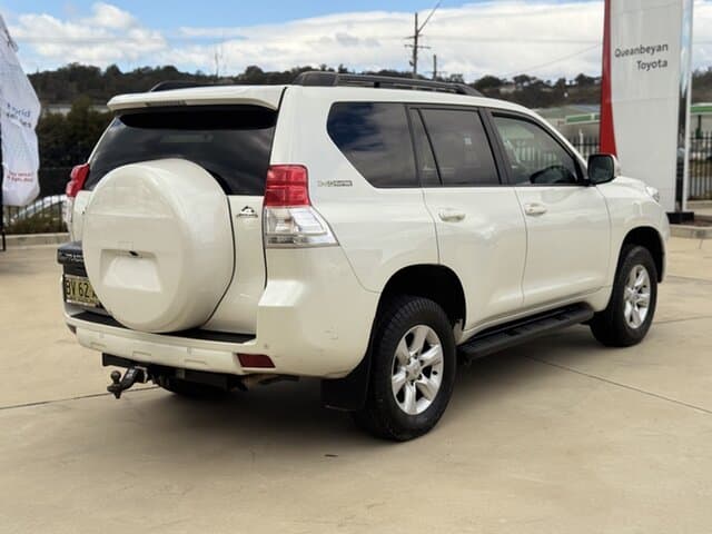 2013 Toyota Landcruiser Prado GXL in White
