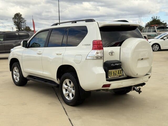 2013 Toyota Landcruiser Prado GXL in White
